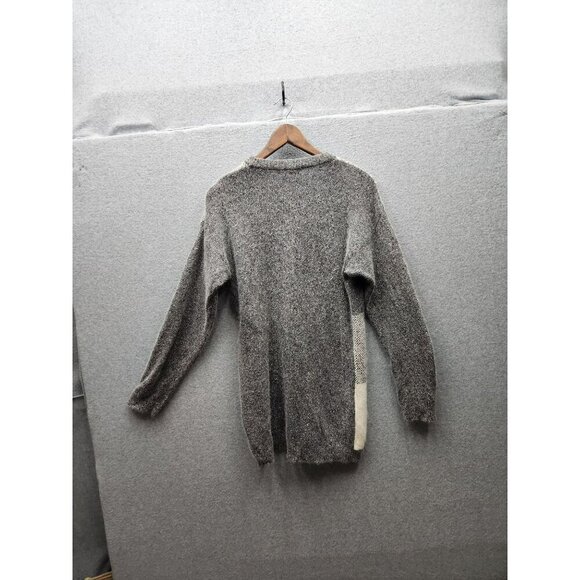 Vintage Carriage Court Womens Patchwork Sweater M Angora Blend - Picture 4 of 4